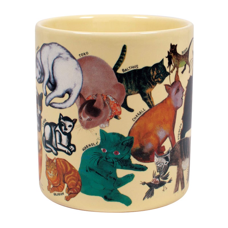 The Unemployed Philosophers Guild Artistic Cat Mug - Featuring Cats and Kittens from Famous Paintings Throughout Art History, Comes in a Fun Gift Box, 12 oz. - Image 4