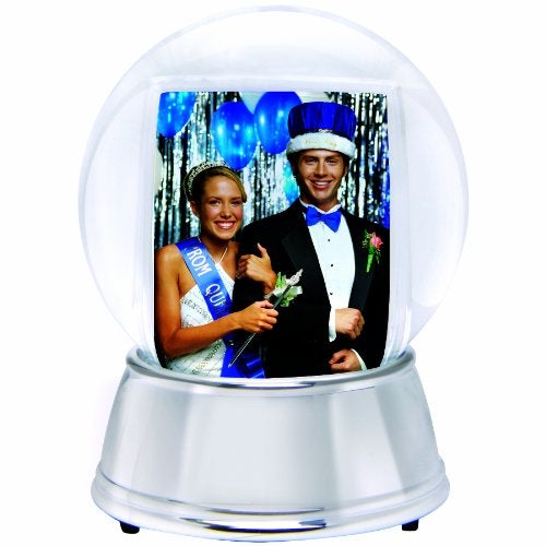 Neil Enterprises, Inc Neil Enterprises Inc. Large LED Light Up Photo Snow Globe w/Silver Base - Image 3