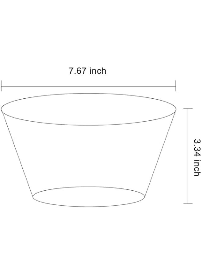Green Tiger Transparent Multipurpose Salad Bowl - Image 2
