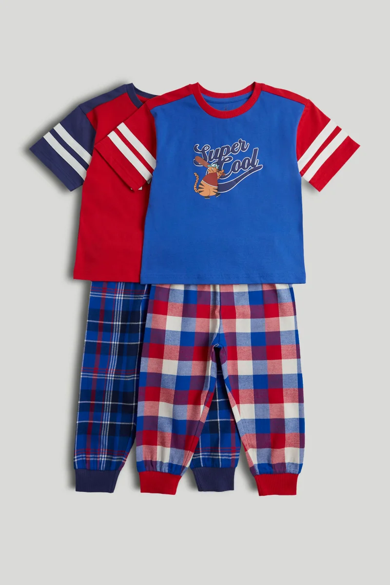 mothercare 2 Pack Sport Pyjamas