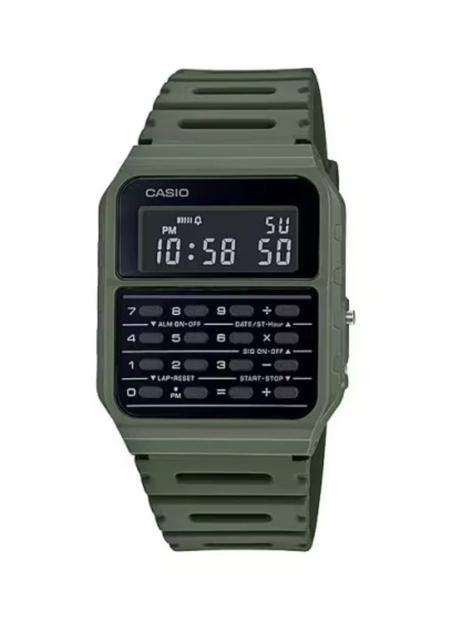 كاسيو Unisex Resin Digital Watch CA-53WF-3BDF - 34.4 mm