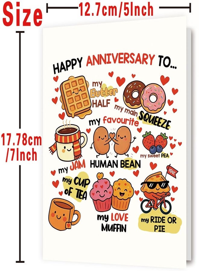 Asmallgf Cute Anniversary Card Gifts for Women Men Him Her - Image 3