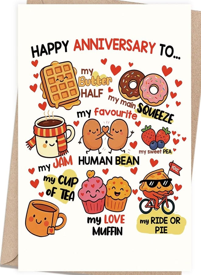 Asmallgf Cute Anniversary Card Gifts for Women Men Him Her - Image 1