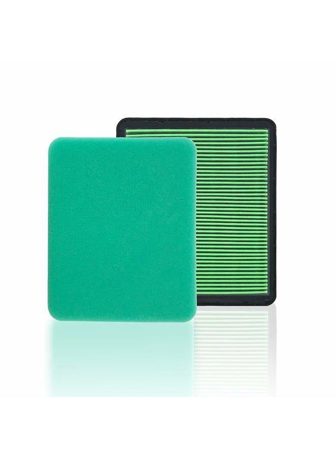 HEYZLASS GCV160 Air Filter + Pre Filter, for Honda Engine GC160 GC190 GCV190 GX100 17211-zl8-023, Replace Lawn Mower Flat OEM Air Cleaner - Image 1