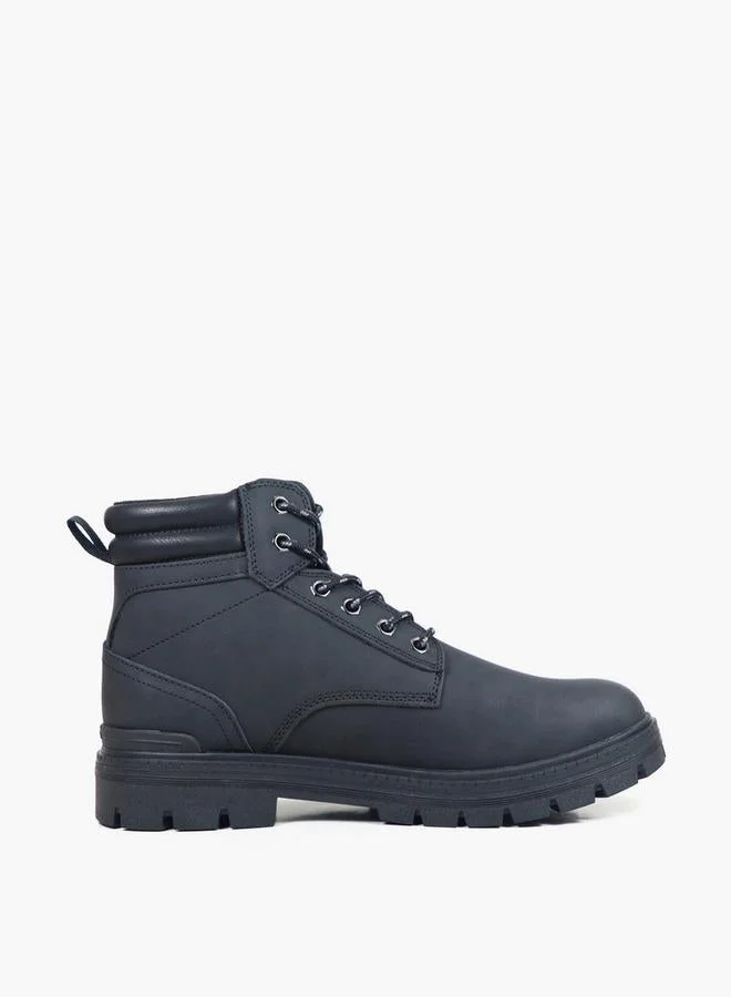 جاب Men Oregon Lace-Up Ankle Boots
