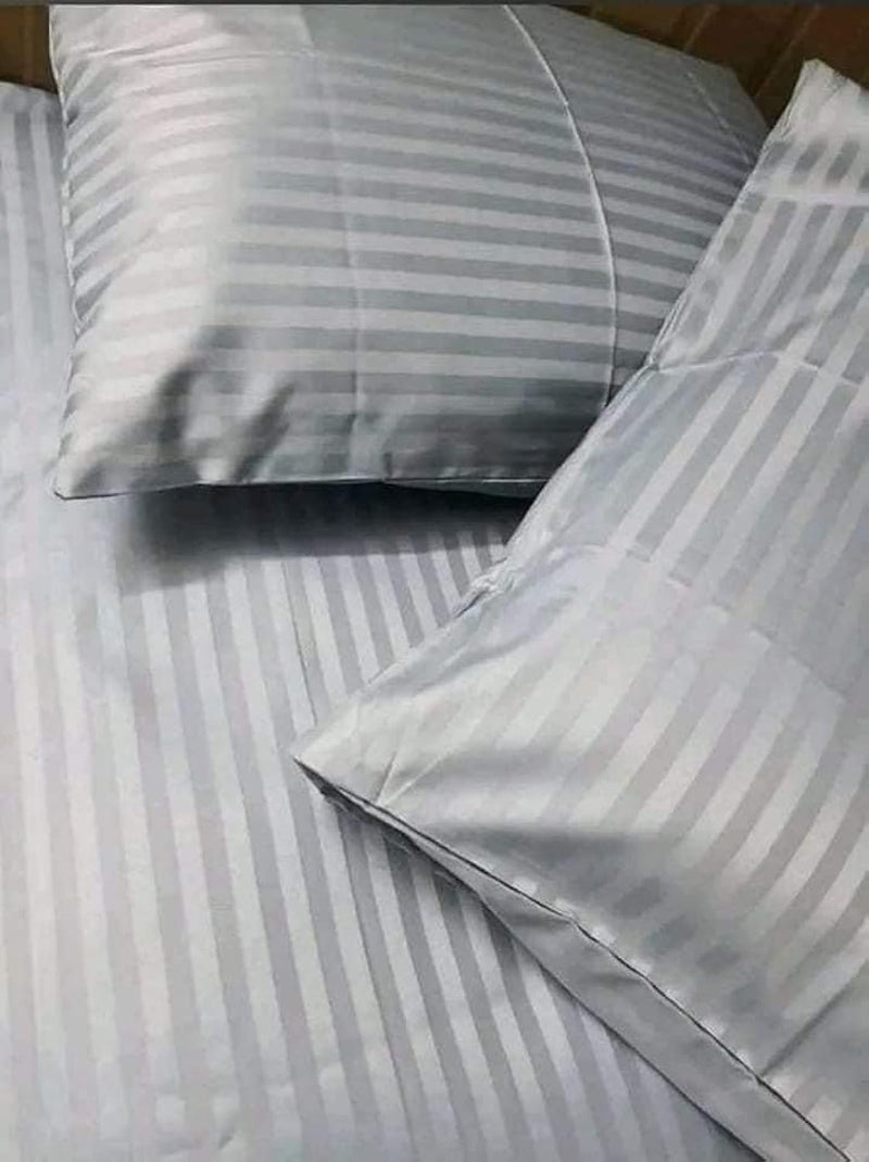 800 Thread Count Egyptian Cotton Sateen Sheet Sets (Queen, 160 * 200 * 30cm, Gray) , 100% Egyptian Cotton, Precision Crafted Kit Sizes, 3 Pieces Included: Fitted Sheet, 2 Pillowcases, Deep Pocket