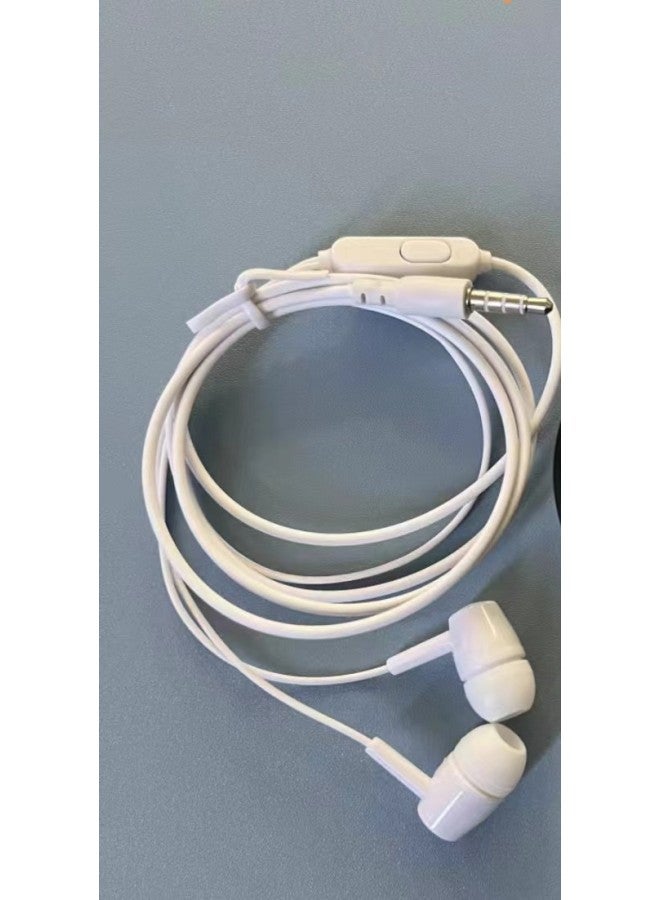 L29D21 Wire-controlled Headset With Microphone In-ear Can Be Equipped With Packaging Box-Color:Black