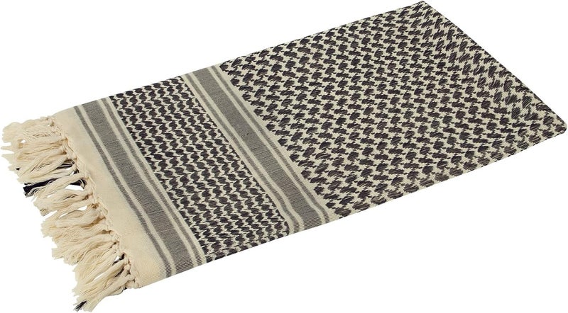 Aonal Store Military Shemagh Tactical Desert Scarf, 100% Cotton Keffiyeh Neck Head Scarf Wrap for Men Women - Image 4