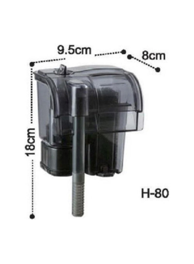 DoPhin KW DoPhin H80 POWER FILTER External Waterfall Filter for Ornamental Fish Tanks - Image 3
