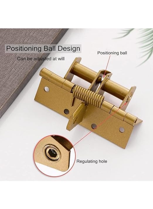 ANKZWEE ANKZWEE Automatic Door Closing Hinges SelfClosing Door Hinge Set for Smooth and Convenient Door Operation Easy Installation Multicolor 1 1  - Image 4