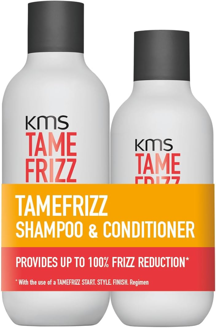 KMS Tame Frizz Conditioner and Shampoo Set 750 ml
