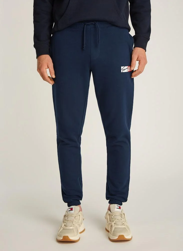 TOMMY JEANS Graphic Logo Drawstrings Sweatpants