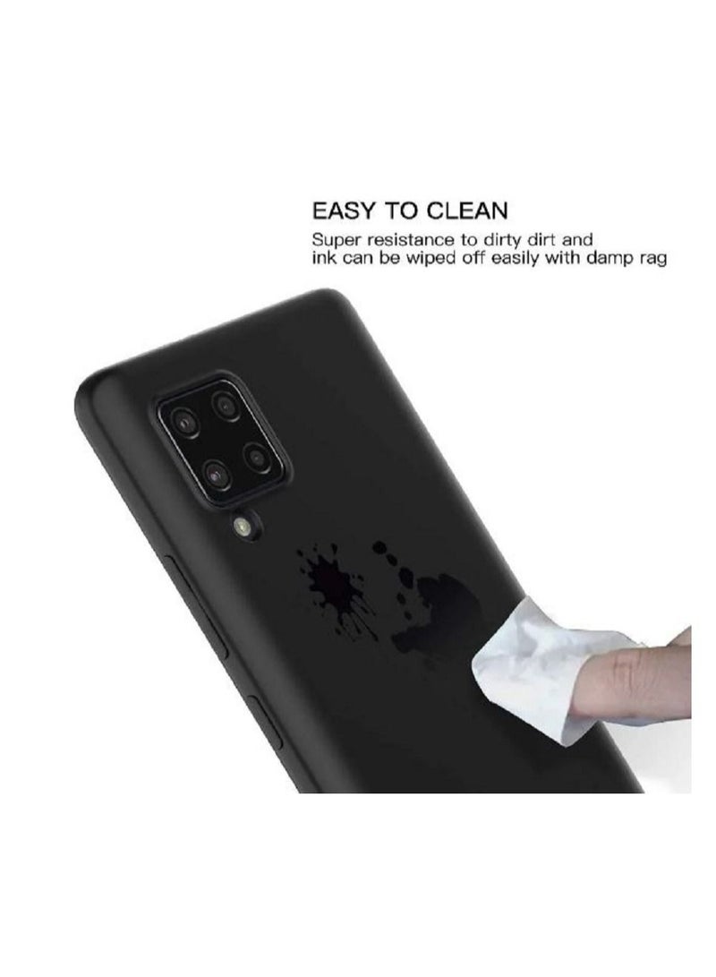 vesus Silicone Anti-Shock Protective Case For Samsung Galaxy M42 5G Black - Image 3