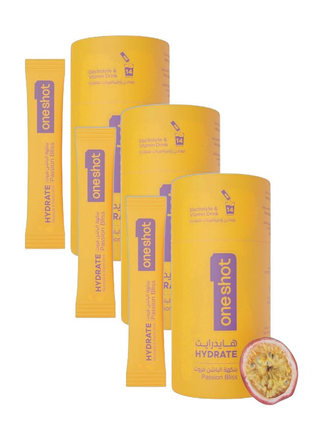 ون شوت باقة من 3 باشن فروت - Image 1