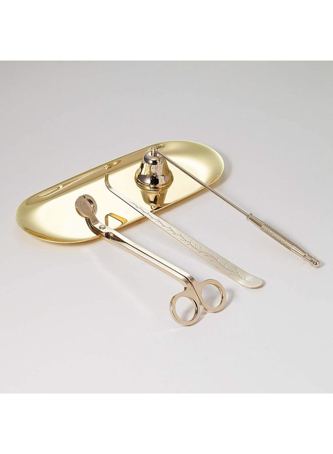 NIBEMINENT 5 in 1 Candle Snuffer Accessory Set Multicolour - Image 2