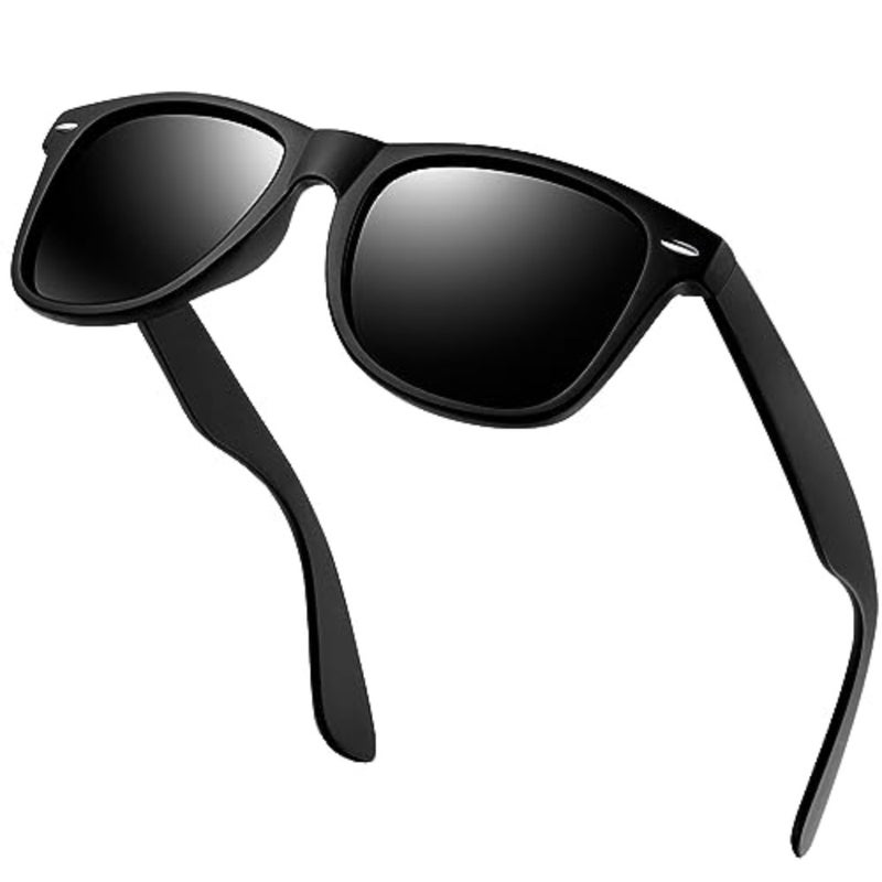 KANASTAL Polarized Sunglasses Men Women Square Classic Shades UV400 Anti-Glare Polarized Lenses, Lightweight Durable Square Frame, Perfect for Driving Fishing Outdoor Activities, Comfort Fit - Image 1