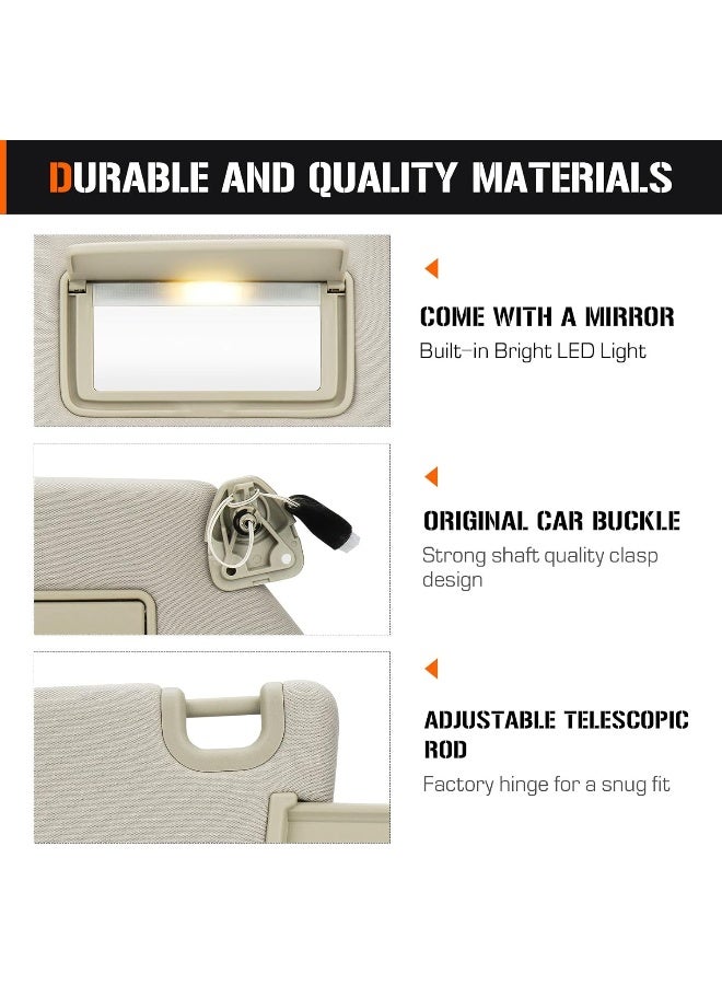 AEagle حاجب الشمس الجانبي الأيمن للراكب من AEagle مع ضوء - Image 5