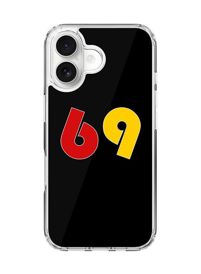 Stylizedd Classic Clear MagSafe Case for iPhone 17 , Hybrid Soft Case Flexible Edges Anti Drop TPU PC Gel Thin Transparent Cover [ Designed for iPhone 17 ] - No. 69