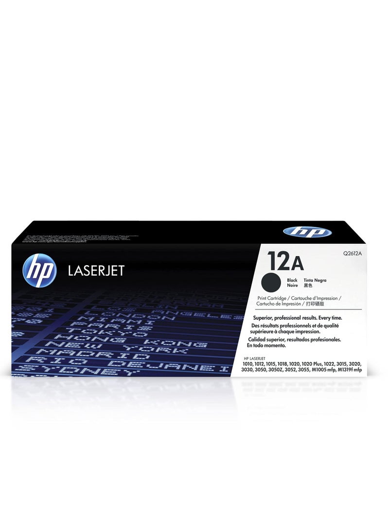 Compatible Toner Cartridge12A Black 
