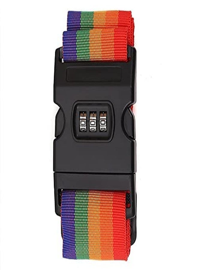 Rasdion Luggage Straps for Suitcases TSA Approved Travel Belt 2 Pack (TSA Lock) - Image 2