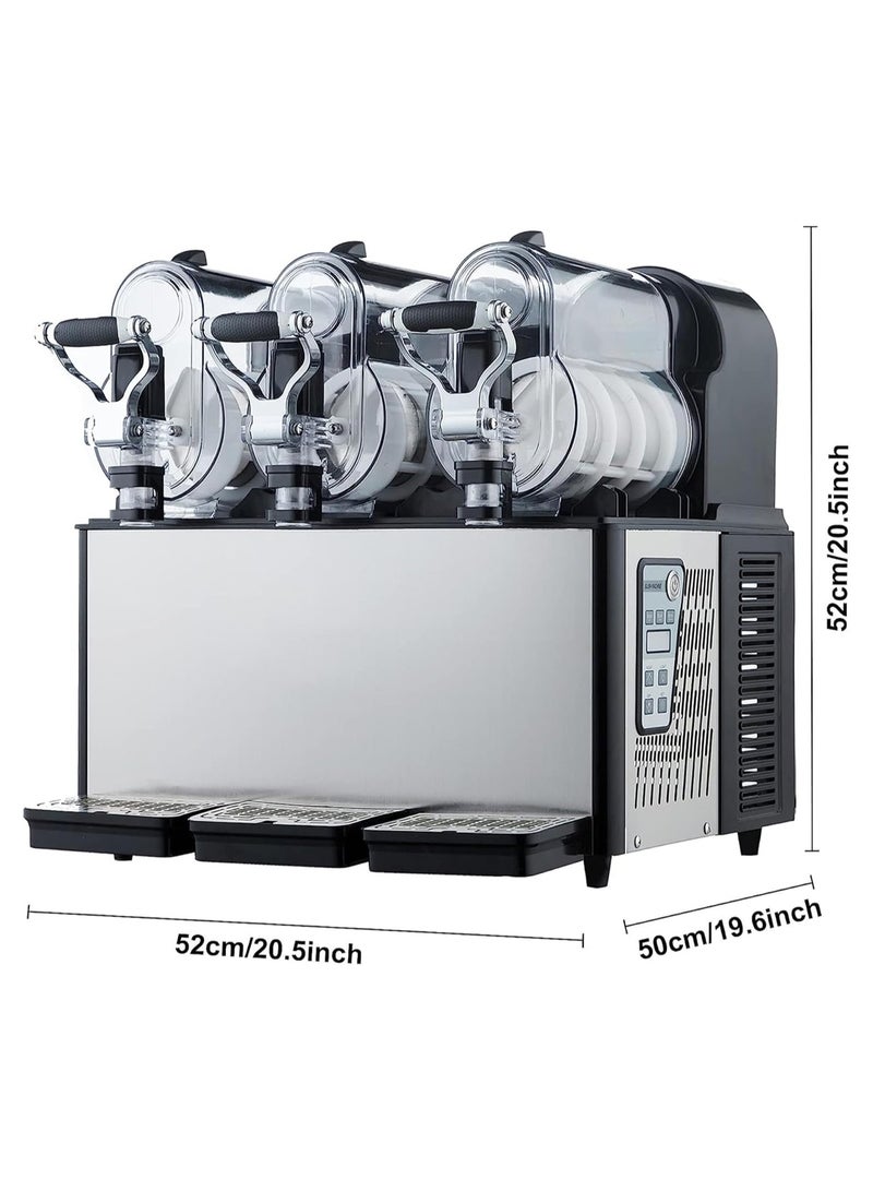 Shy by SE آلة صنع السلاش التجارية والمنزلية، آلة السلاش التجارية لصنع الآيس كريم والمشروبات المجمدة، آلة العصير والسموذي والمارجريتا لصنع المشروبات المجمدة آلة السلاش للمطاعم وبار الوجبات الخفيفة والسوبرماركت 3/ - Image 3