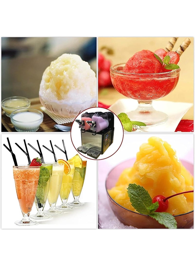 Shy by SE آلة صنع السلاش التجارية والمنزلية، آلة السلاش التجارية لصنع الآيس كريم والمشروبات المجمدة، آلة العصير والسموذي والمارجريتا لصنع المشروبات المجمدة آلة السلاش للمطاعم وبار الوجبات الخفيفة والسوبرماركت 3/ - Image 5