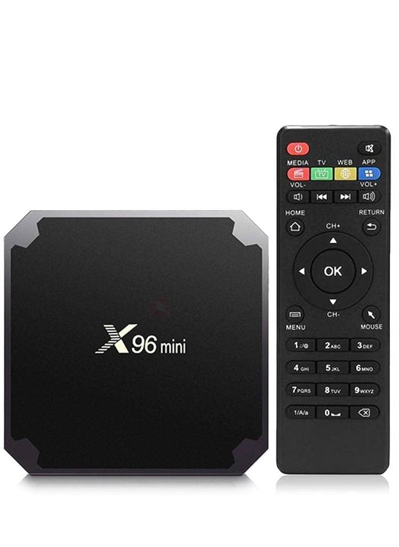 Generic - X96 Mini Android 4K UHD TV Box BlackX96 Mini Android 4K UHD TV Box Black - Image 1