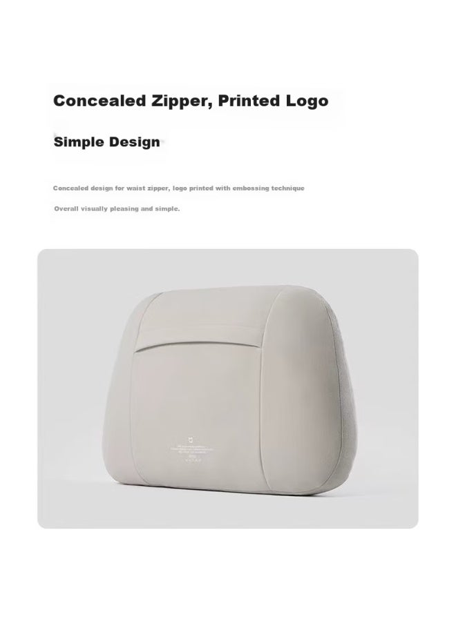 Mijia Car Comfort Lumbar Support, Twilight Blue, Xiaomi Su7/yu7 Original, Universal Comfortable Back Cushion And Lumbar Support - Image 1