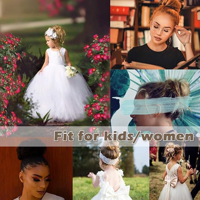 100 Human Hair Scrunchies BARSDAR Curly Messy Bun Hairpiece Extensions Wedding Hair Pieces for Women Kids Messy Bun Real Hair Updo Donut Chignons 2 Dark Brown