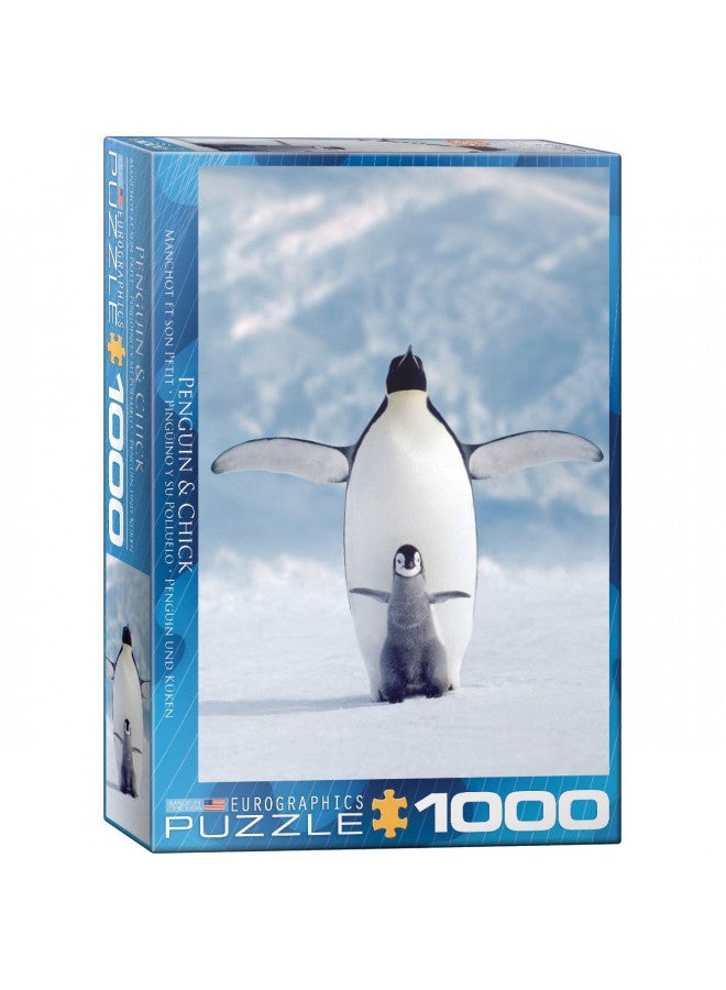 eurographics Eurographics Penguin and Chick 1000-Piece Puzzle  - Image 1
