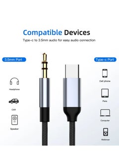 ProOne ProOne USB C to 3.5mm Headphone Jack Adapter, Audio Adapter USB C to Aux Dongle Cable Cord for Samsung Galaxy S22 S21 S20 Ultra S20+ Note 20 10 S10 S9 Plus,Pixel 4 3 2 XL,ipad Pro and More  - Image 2