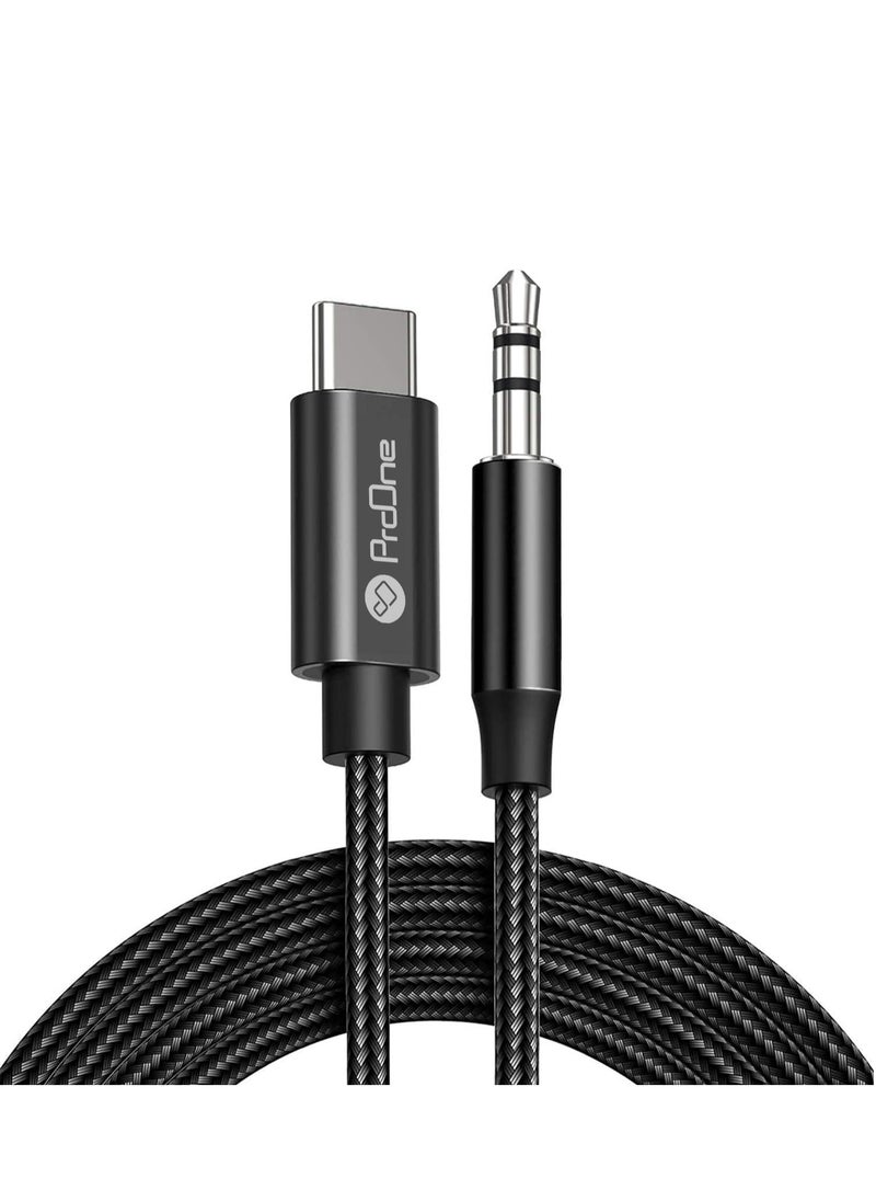 ProOne ProOne USB C to 3.5mm Headphone Jack Adapter, Audio Adapter USB C to Aux Dongle Cable Cord for Samsung Galaxy S22 S21 S20 Ultra S20+ Note 20 10 S10 S9 Plus,Pixel 4 3 2 XL,ipad Pro and More  - Image 1