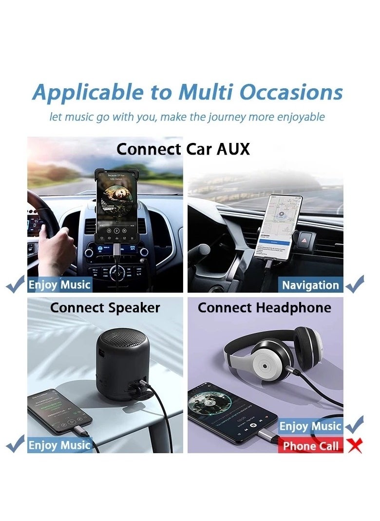 ProOne ProOne USB C to 3.5mm Headphone Jack Adapter, Audio Adapter USB C to Aux Dongle Cable Cord for Samsung Galaxy S22 S21 S20 Ultra S20+ Note 20 10 S10 S9 Plus,Pixel 4 3 2 XL,ipad Pro and More  - Image 4