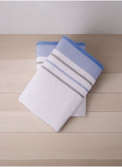 بالتيك لينين 100% Cotton Ultra Soft Bath Towel Set, 70x140 cm, Quick Dry, Super Absorbent, Antibacterial Treatment, 550 GSM Terry-  Weft collection  - Image 5