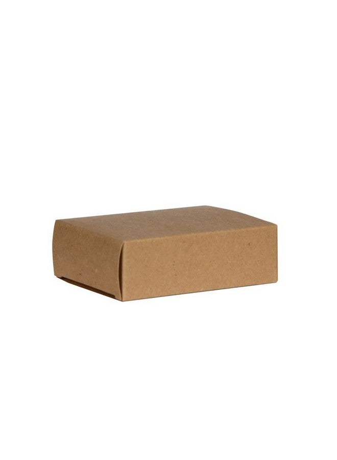 Kalart Creations Kalart Creations Foldable Brown 350 GSM Card Paper Soap Boxes (Pack of 20) | Durable Packaging for Handmade Soaps | Ideal for Storing and Packaging - Image 1