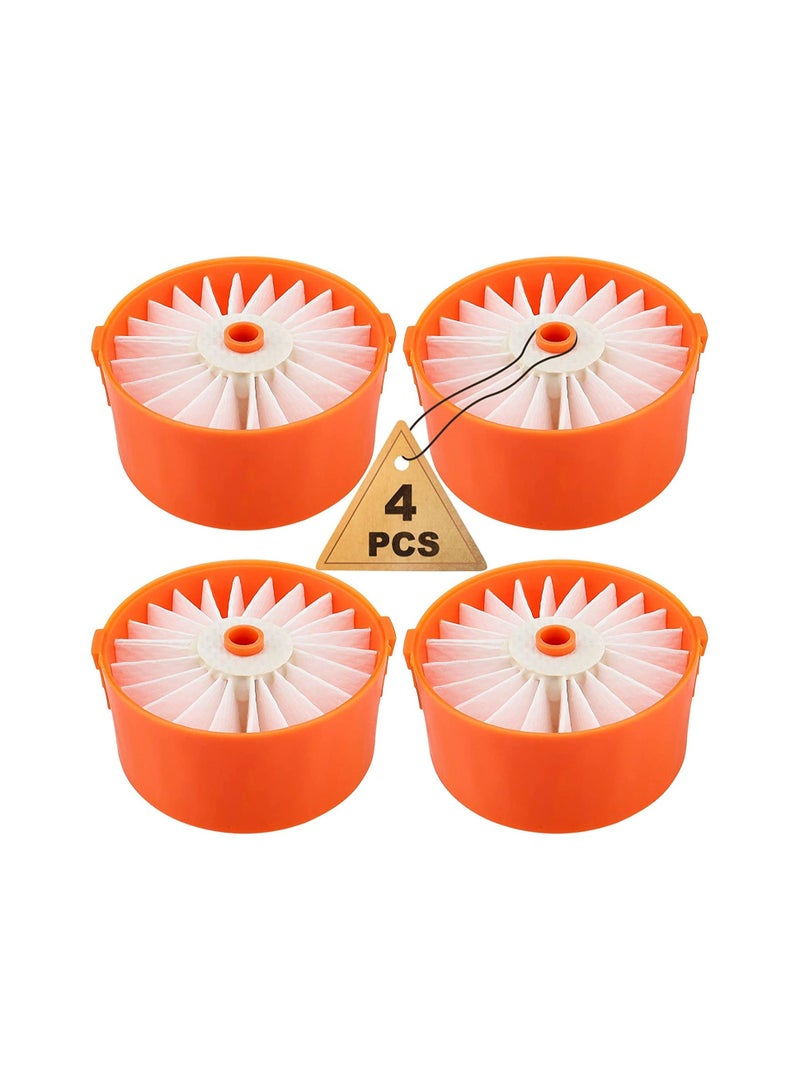 Y&D Vacuum Cleaner Accessory, 4 Pack Filter Element for BLACK + DECKER BSV2020G Wireless Accessory - Image 1