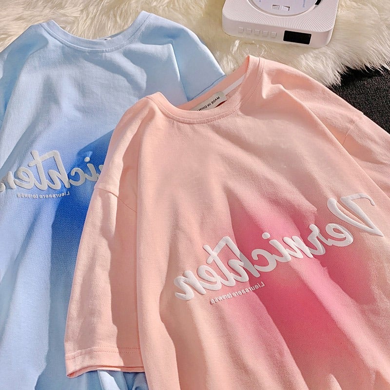 Japanese Style Soft Girl Cute Short-Sleeved T-Shirt Women'S Design Niche Loose 2025 Korean Style Trendy Student Half-Sleeved Top Trendy - Image 5