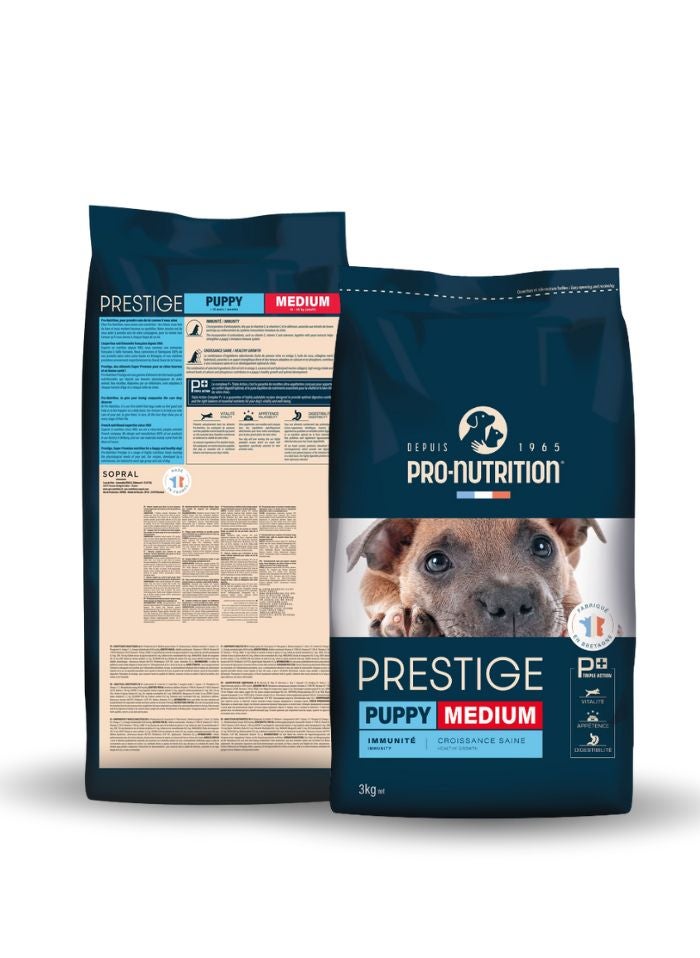 Pro nutrition Prestige Puppy Medium 3Kg