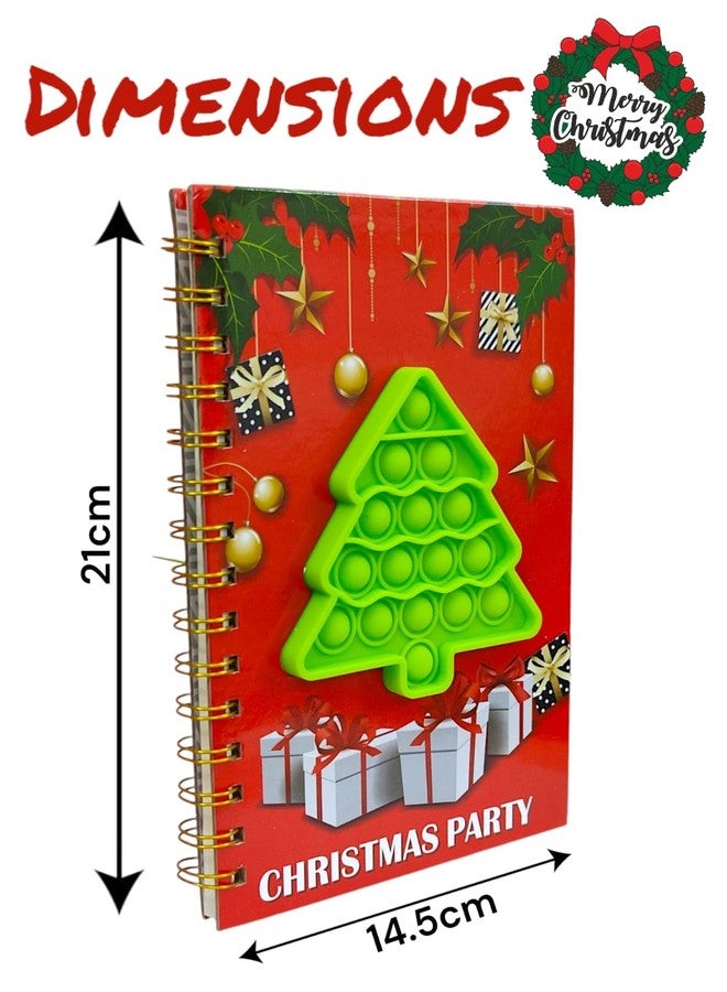 Tera13 TERA 13 Santa Claus Stationery Set for Kids, Stationery Items, Christmas Theme Stationery Kit, Christmas Stationery Gifts Set, Christmas Gift, New Year Gift, Return Gift, 3 in 1 Combo Stationery - Image 3