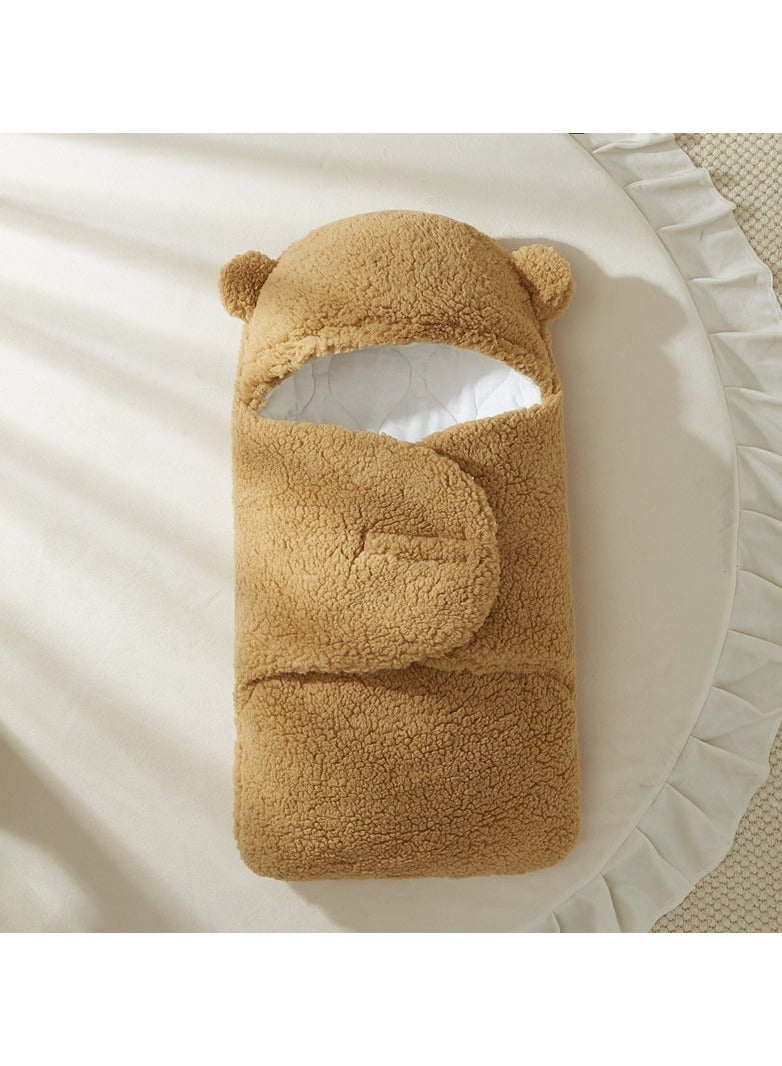 Loquat ملابس تقميط سميكة مضادة للارتعاش للأطفال في الخريف والشتاء