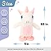 Hopearl Talking Unicorn Repeats What You Say Walking Electric Interactive Animated Toy Speaking Plush Buddy Gifts for Toddlers Birthday 95 - Image 4