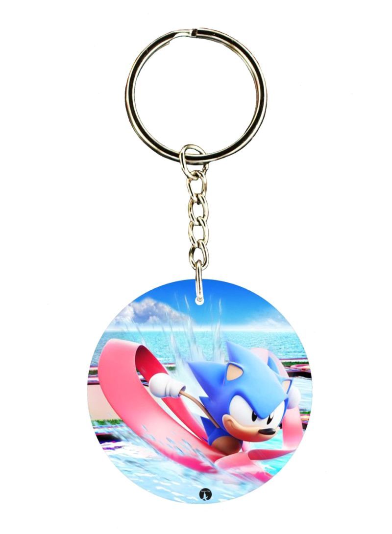 RKN Sonic Printed Keychain