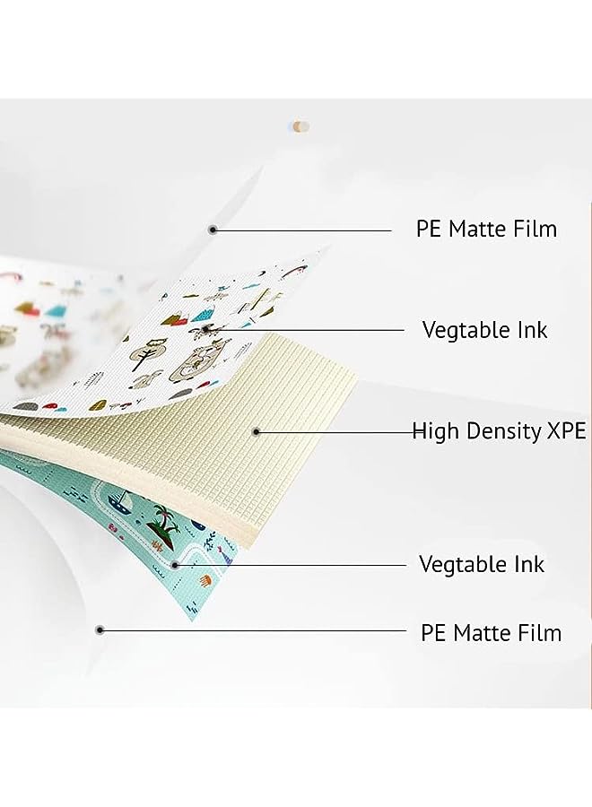 vesus Mat 200 X 180 X 1.5cm Double Side Design (Theme 1) - Image 2