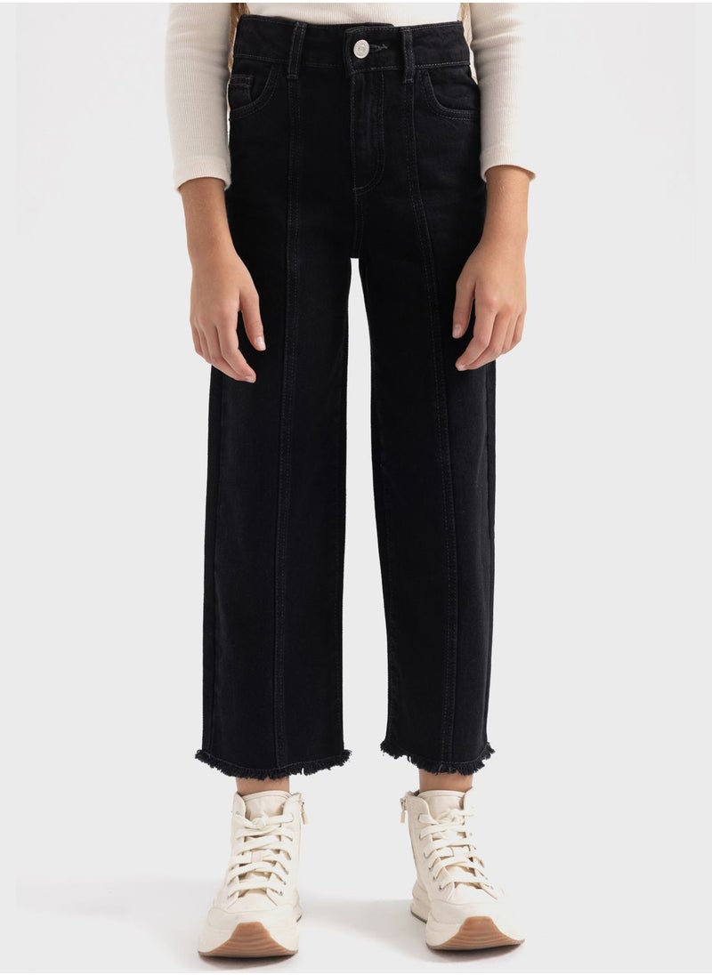 DeFacto - Kids Straight Fit Jeans - Image 1