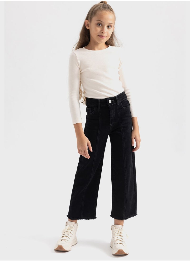 DeFacto - Kids Straight Fit Jeans - Image 1