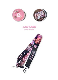 EHOME Blackpink Gift Box Set With Lomo Cards, Acrylic Stand, Hand Account Tape, Lanyard, Stickers, Photo Card  - Image 4