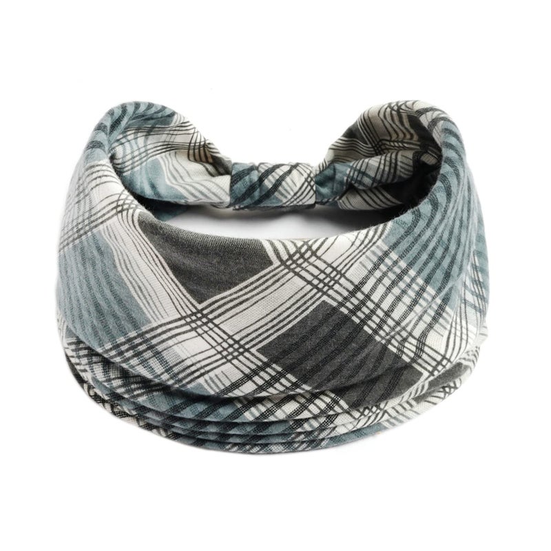 K-Elewon 3 Pack Women Wide Elastic Head Wrap Headband Sports yoga Hair Band (3 Pack(A08)) - Image 3