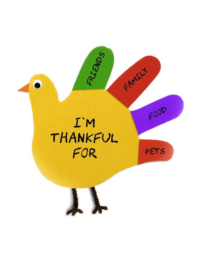 AoneFun Foam Handprint Cut Outs Hand Cutouts Hand Decoration Bulletin Board Cut Outs Hand Prints Classroom Decor Hand Decorations Cutouts For Classroom Decoration 6" Medium Large Die Cut Shapes 24 Pcs - Image 2