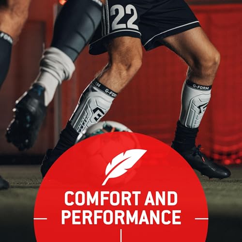 G-Form Pro-S Vento Soccer Shin Guard - Machine-Washable Performance Shin Guards - Flexible SmartFlex Pads - Lightweight, Low-Profile Soccer Gear - Black, Adult Large - Image 4