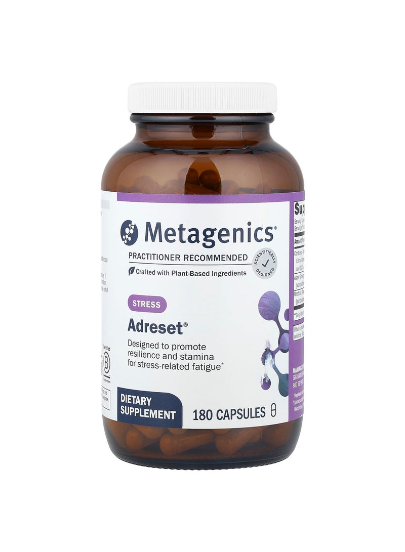 Metagenics Adreset®, 180 Capsules